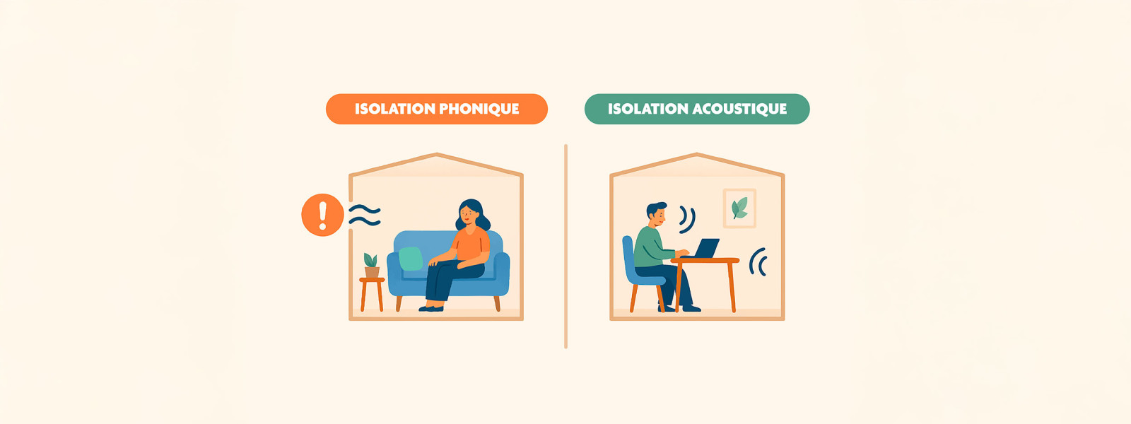 Comprendre la différence entre isolation phonique et acoustique